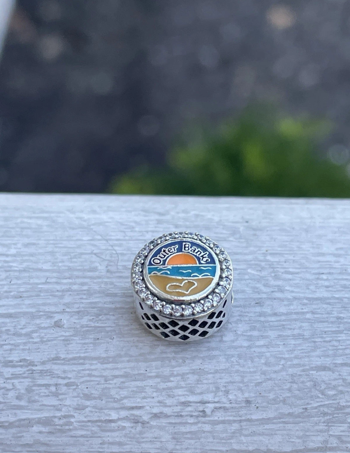 Pandora OBX Outer Banks North Carolina Exclusive Vacation Destination Beach Travel Signet Charm