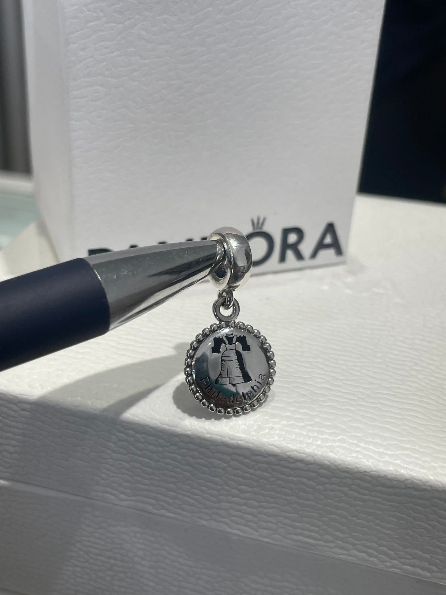 Pandora Philadelphia Liberty Bell Dangle Charm
