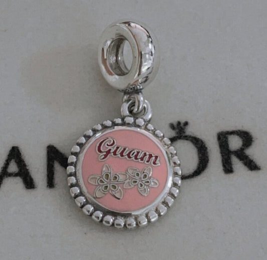 Pandora Guam Country Exclusive Travel Charm
