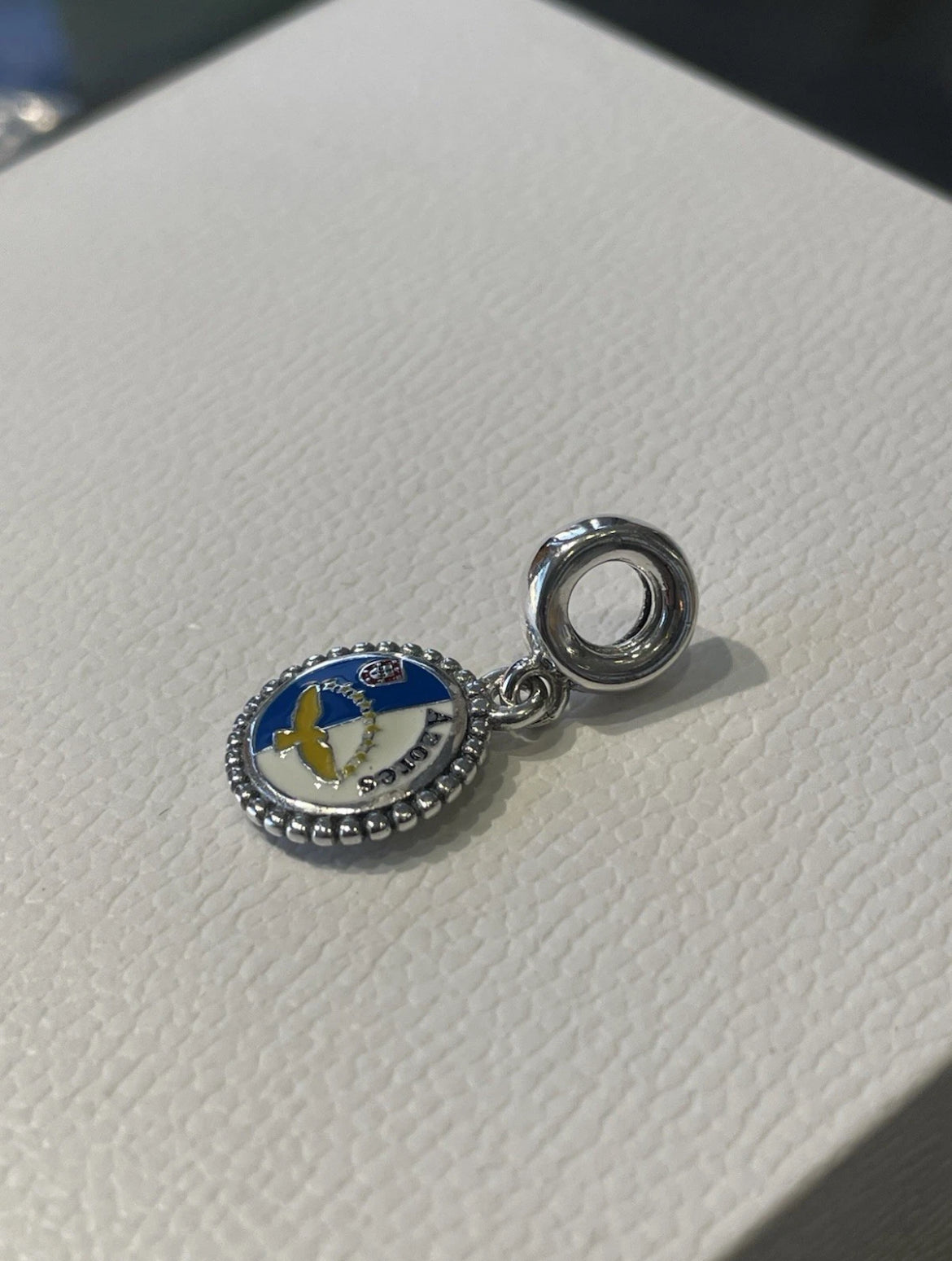 Pandora Azores Islands Exclusive Country Flag Colors Dangle Moments Charm