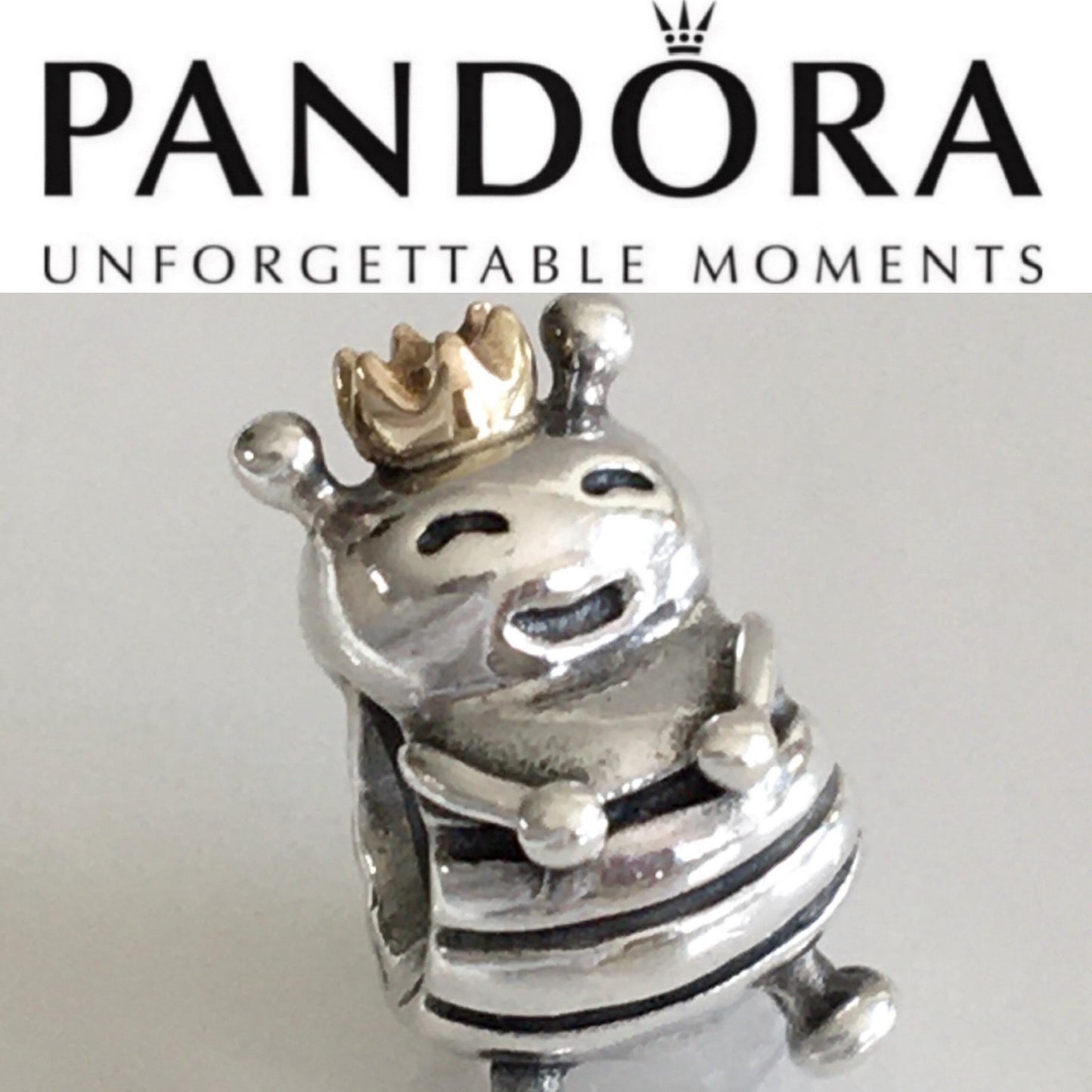 Retired Pandora Original Queen Bee Charm 790227