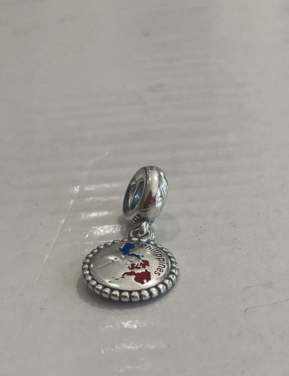 Pandora Philippines Exclusive Country Flag Map Dangle Moments Charm