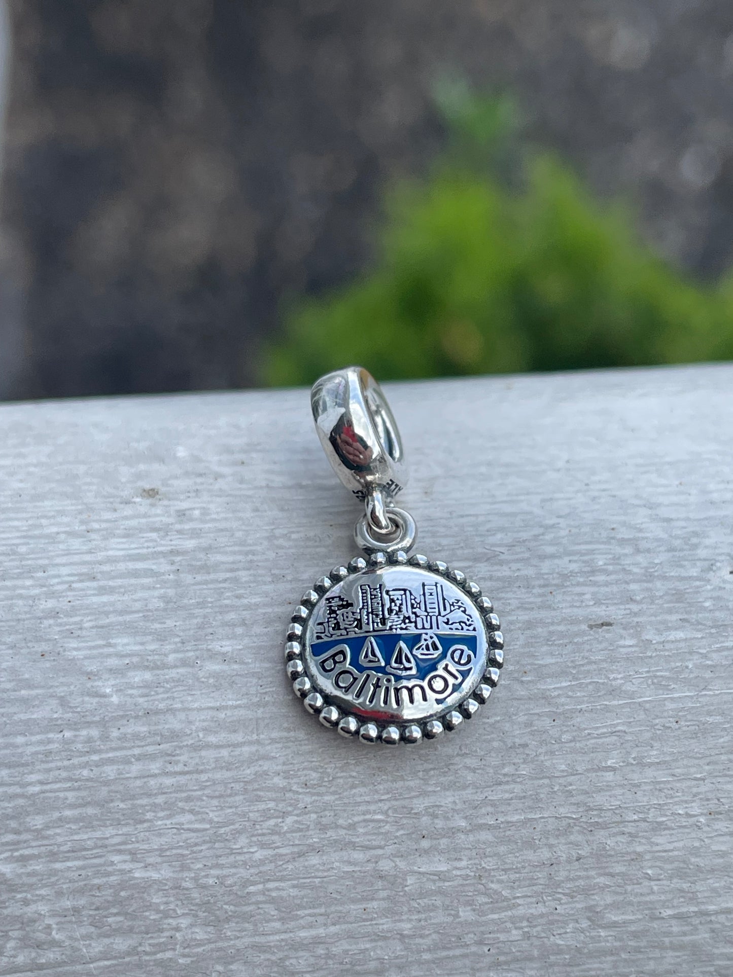 Pandora Baltimore Maryland State Exclusive Travel Destination Dangle Charm