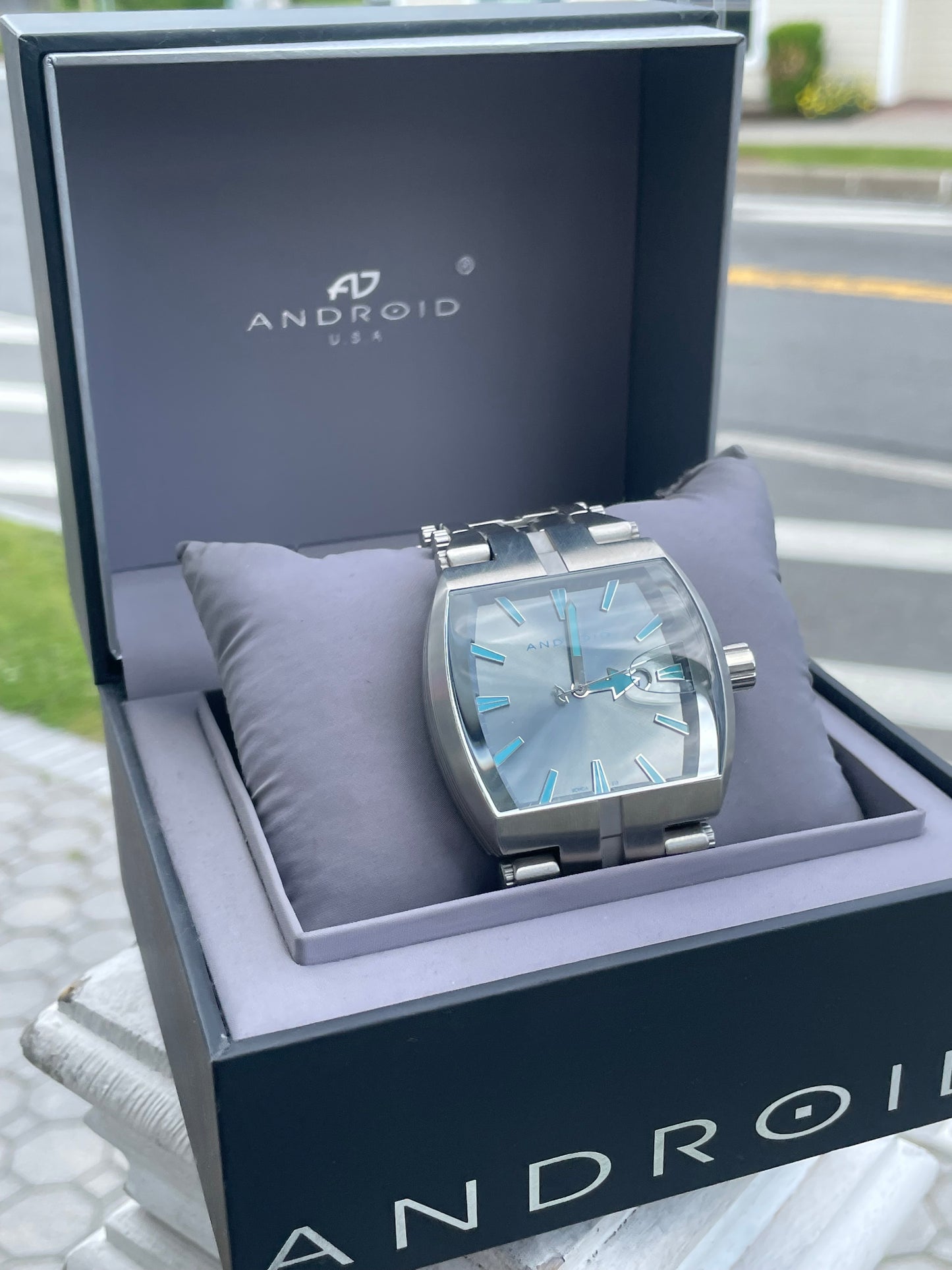 Stainless Steel Mens Android Millipede AD568 Watch