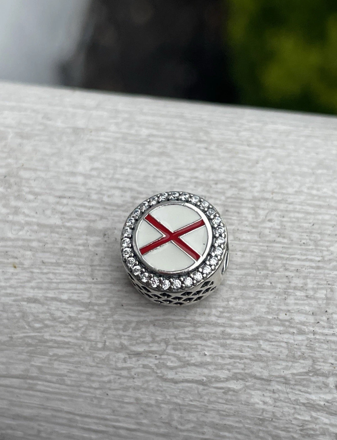 Pandora State Of Alabama Exclusive Round Signet Flag Charm