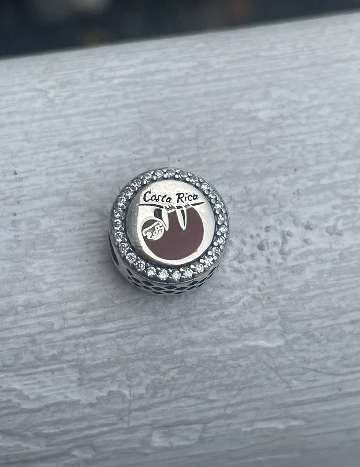 Pandora Costa Rica Country Exclusive Sloth Travel Signet Charm