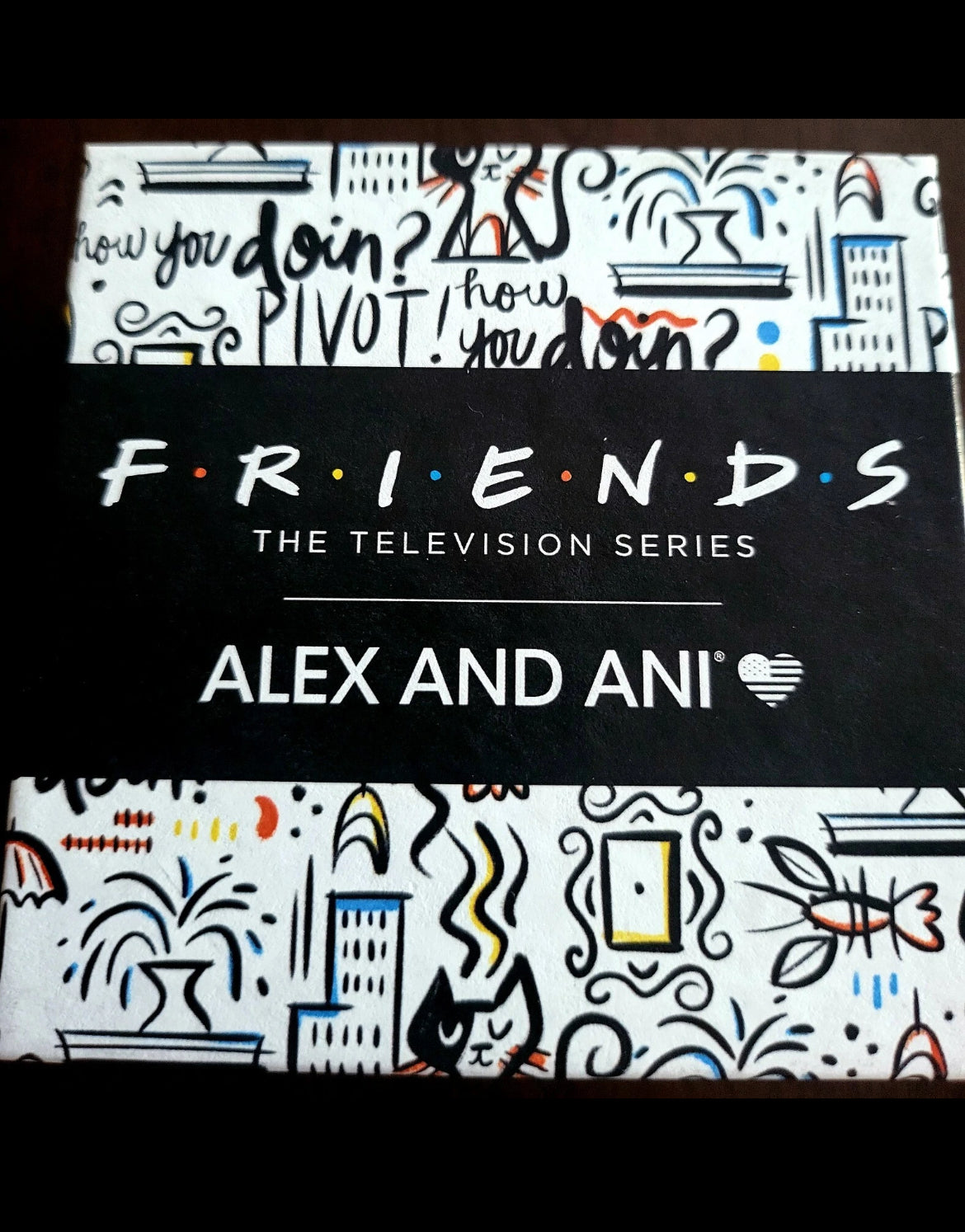 Alex and Ani Friends TV Show Central Perk Logo Bracelet