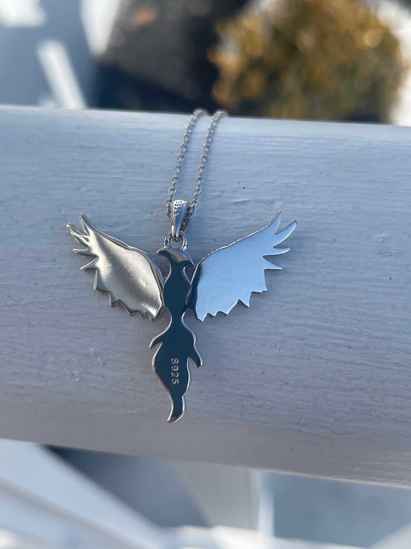 925 Sterling Silver Rise of the Phoenix Necklace