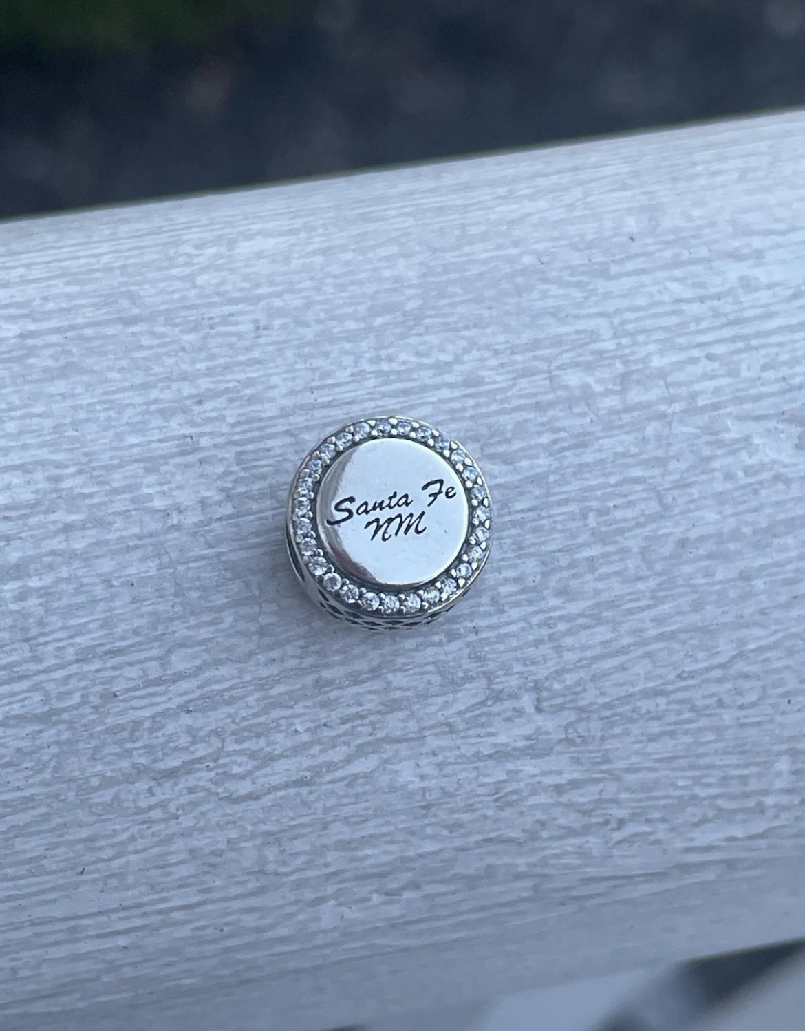 Pandora Santa Fe New Mexico State Exclusive Round Signet Charm