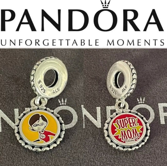 Pandora Disney Parks Exclusive INCREDIBLES Elasti-Girl Supermom Charm