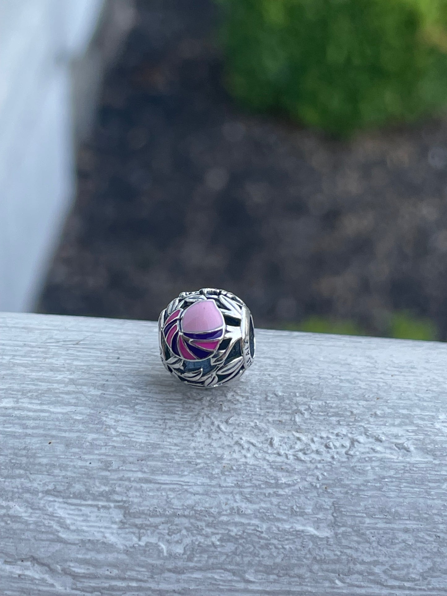Pandora Disney Paris Exclusive Alice in Wonderland Openwork Cheshire Cat Charm