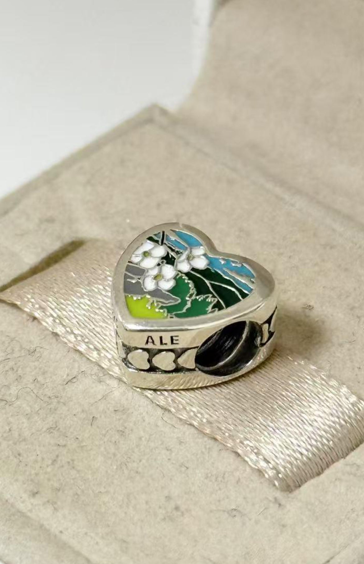 Pandora State of Virginia Online Exclusive Scenic Virginia Lovers Charm
