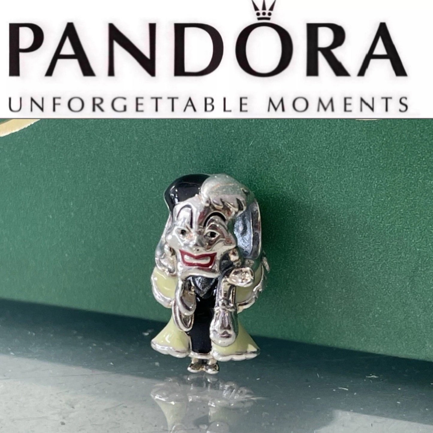 Pandora Disney 101 Dalmatians Cruella DeVille Character Charm