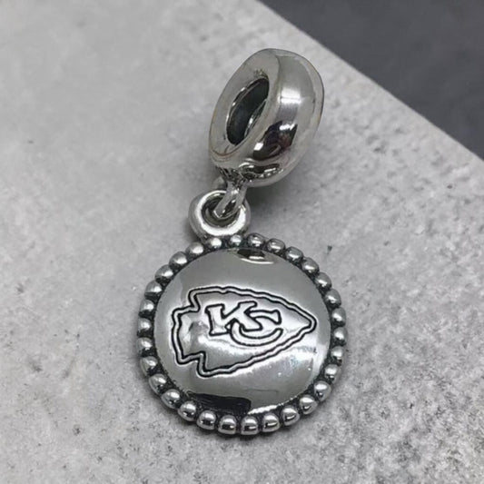 Pandora Kansas City Chiefs NFL dangle Charm