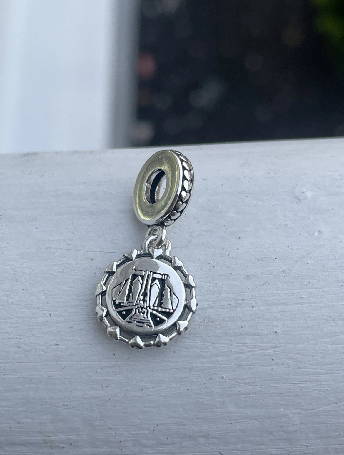 Pandora New York City Exclusive Brooklyn Bridge Dangle Charm