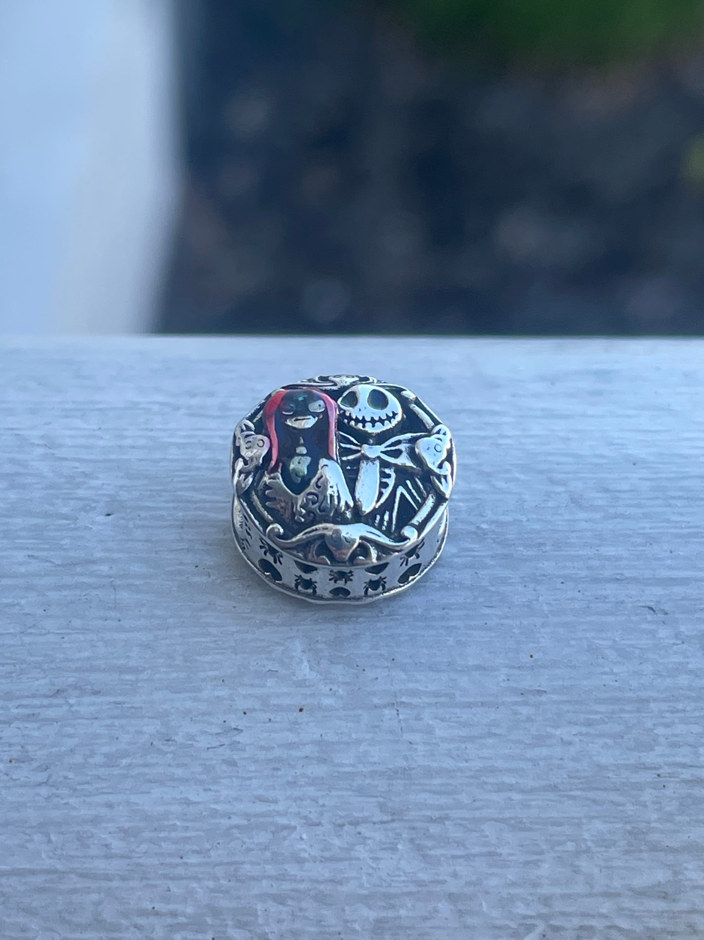Pandora Nightmare Before Christmas Jack & Sally True Love Never Dies Charm