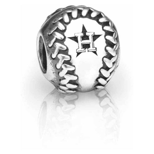 Houston Astros Engraved Baseball Charm USB790969-G011