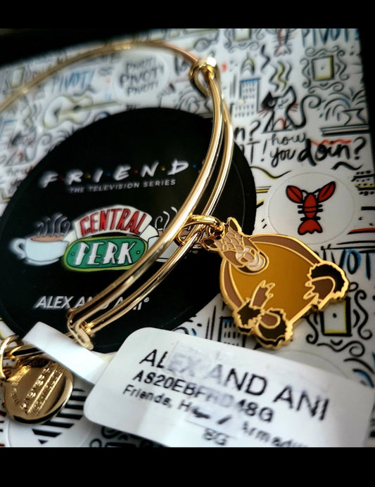 Alex and Ani Friends TV Show Ross as the Holiday Armadillo Bracelet