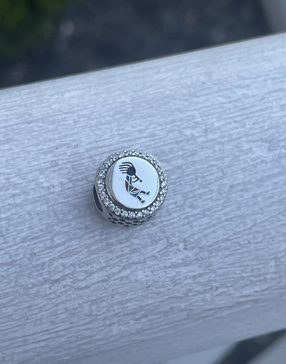Pandora Santa Fe New Mexico State Exclusive Round Signet Charm