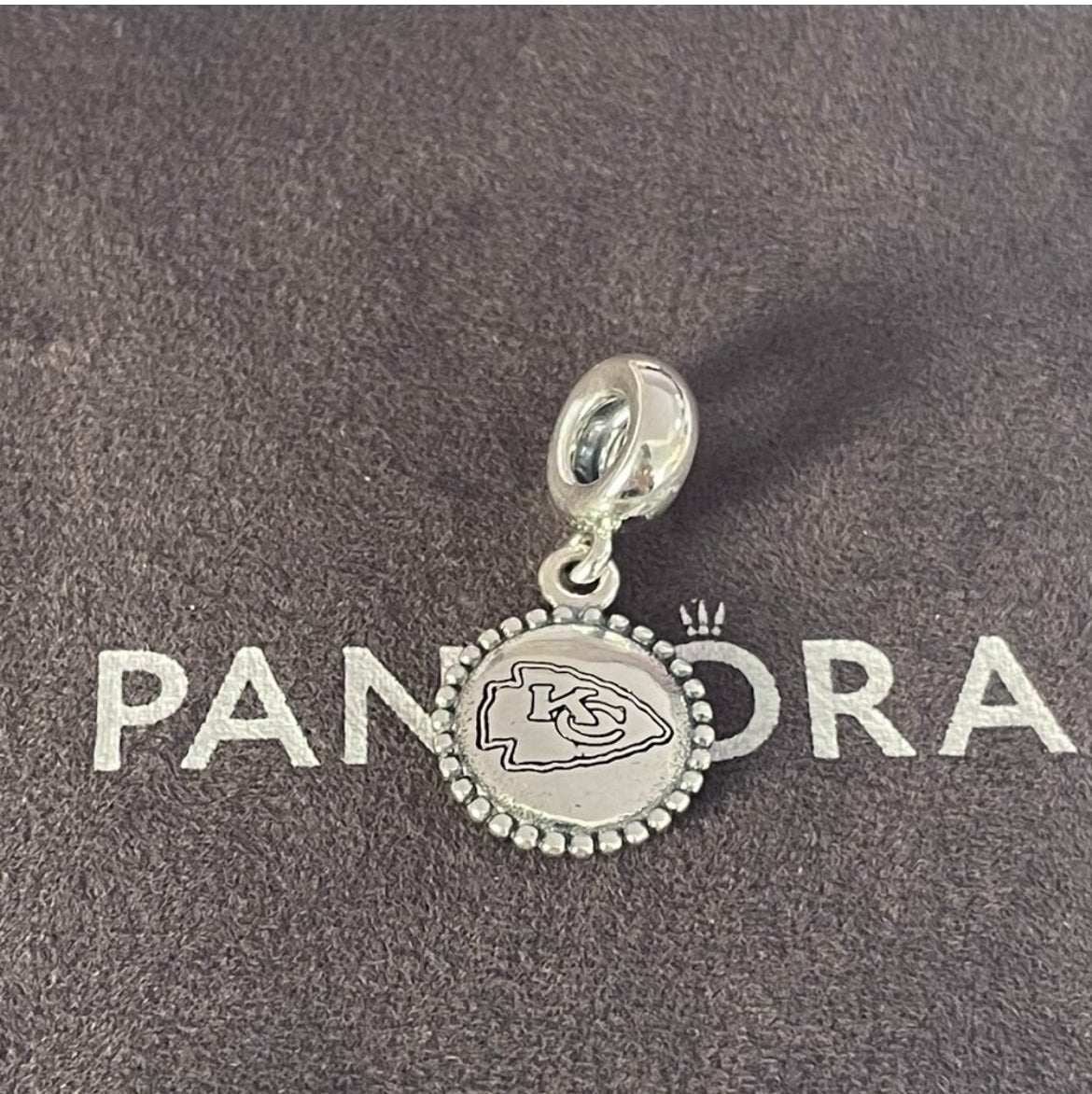 Pandora Kansas City Chiefs NFL dangle Charm