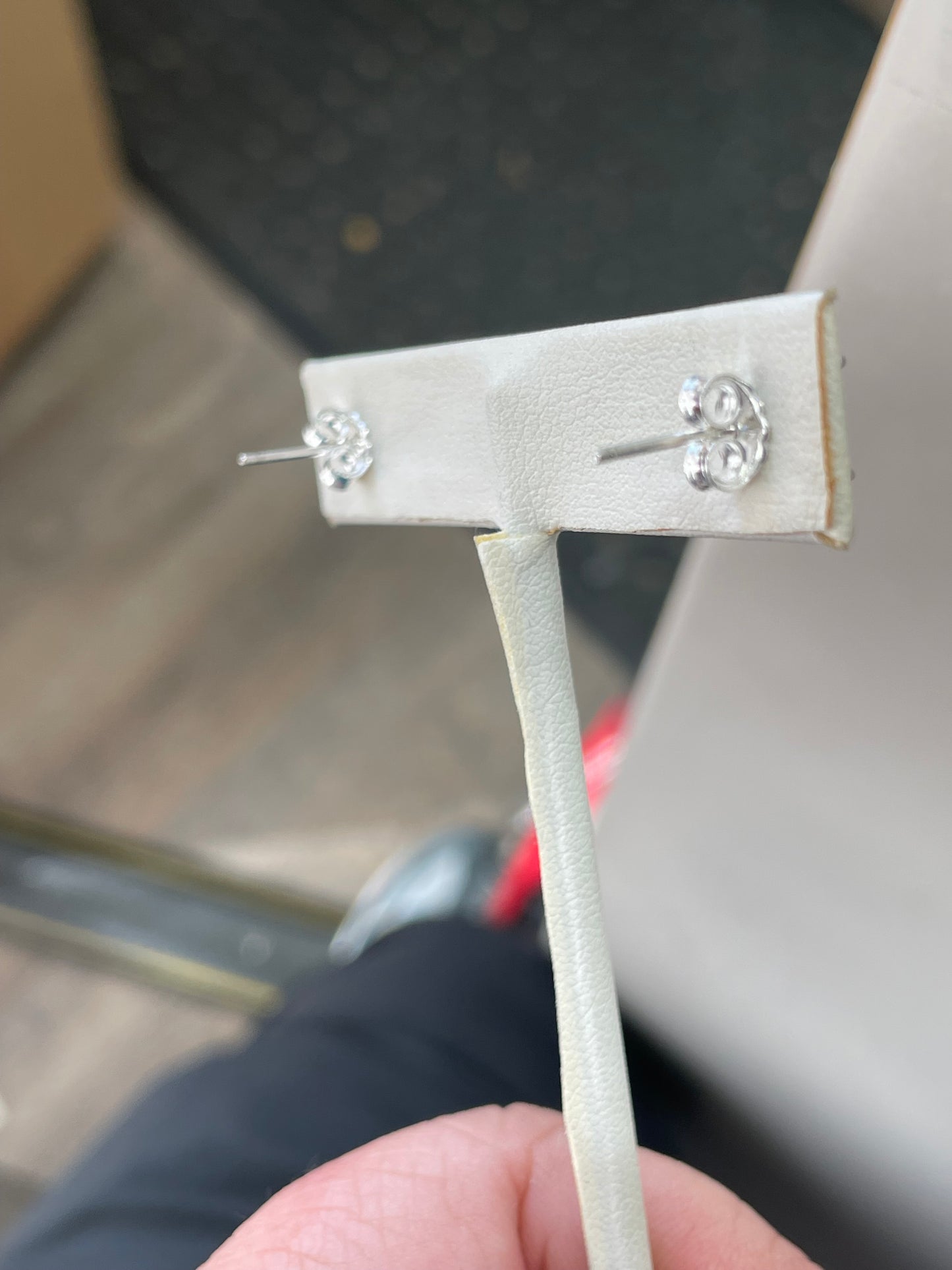 Pandora 290040C01 Sparkling Blue Crystal Statement Halo Cz Stud Earrings