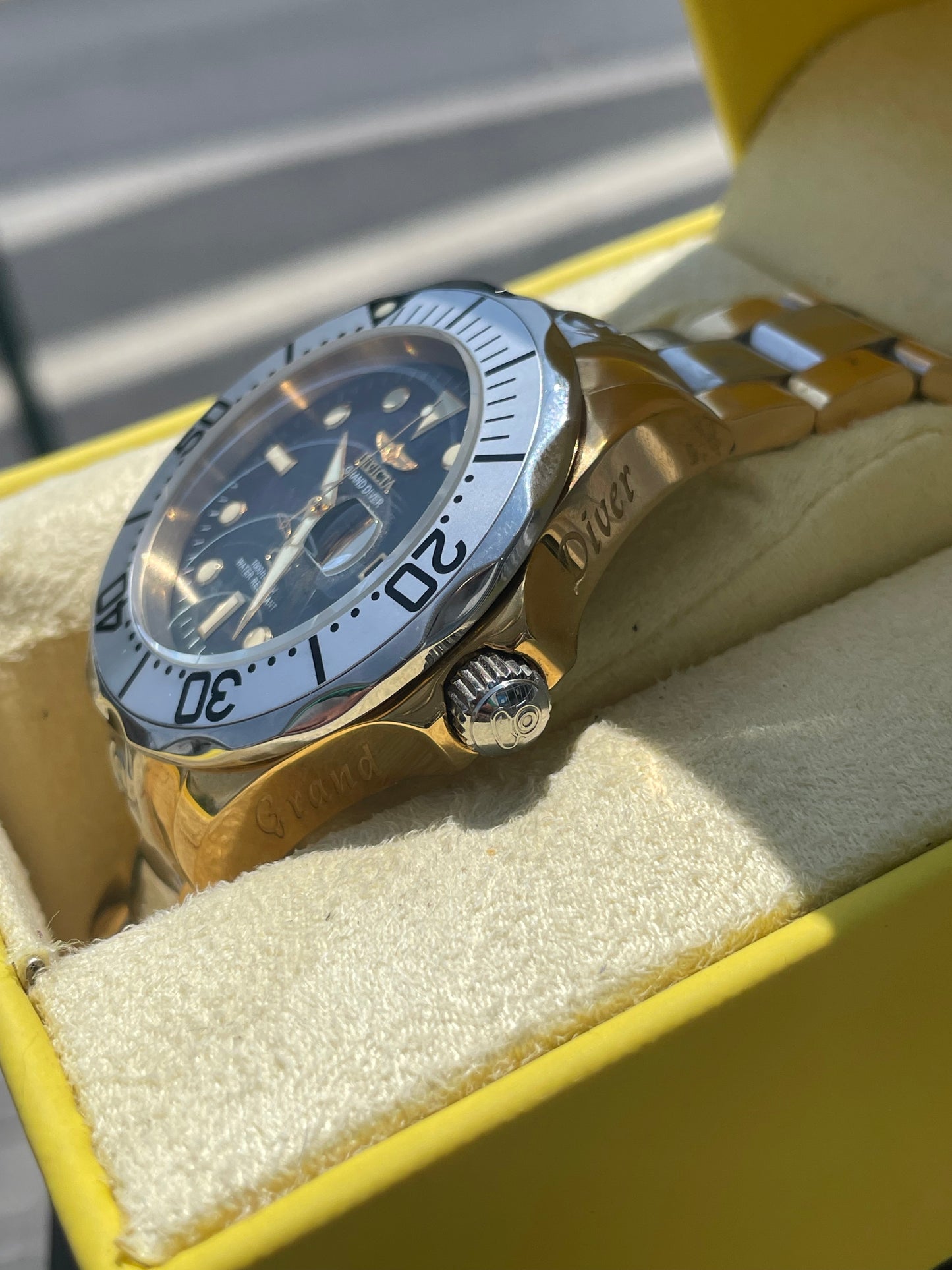 Men’s Grand Diver 2tone Invicta Watch