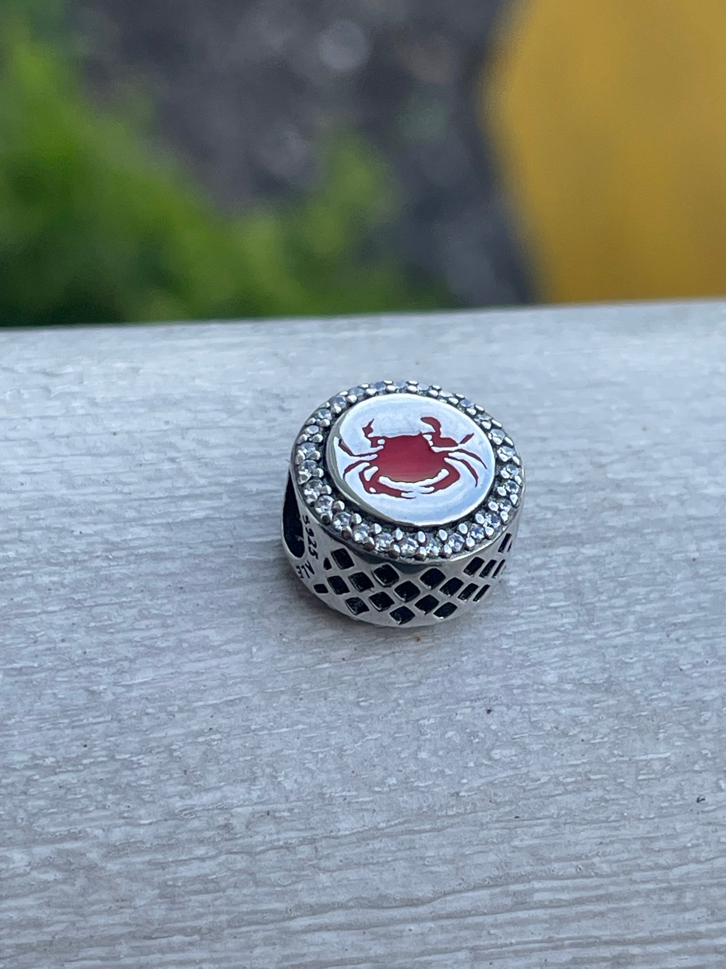 Pandora Maryland State Exclusive Crab Logo Travel Destination Charm