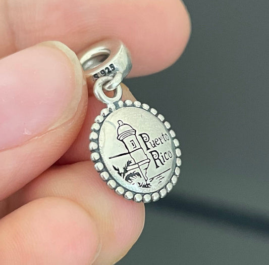 Retired Pandora Puerto Rico Dangle Moments Charm