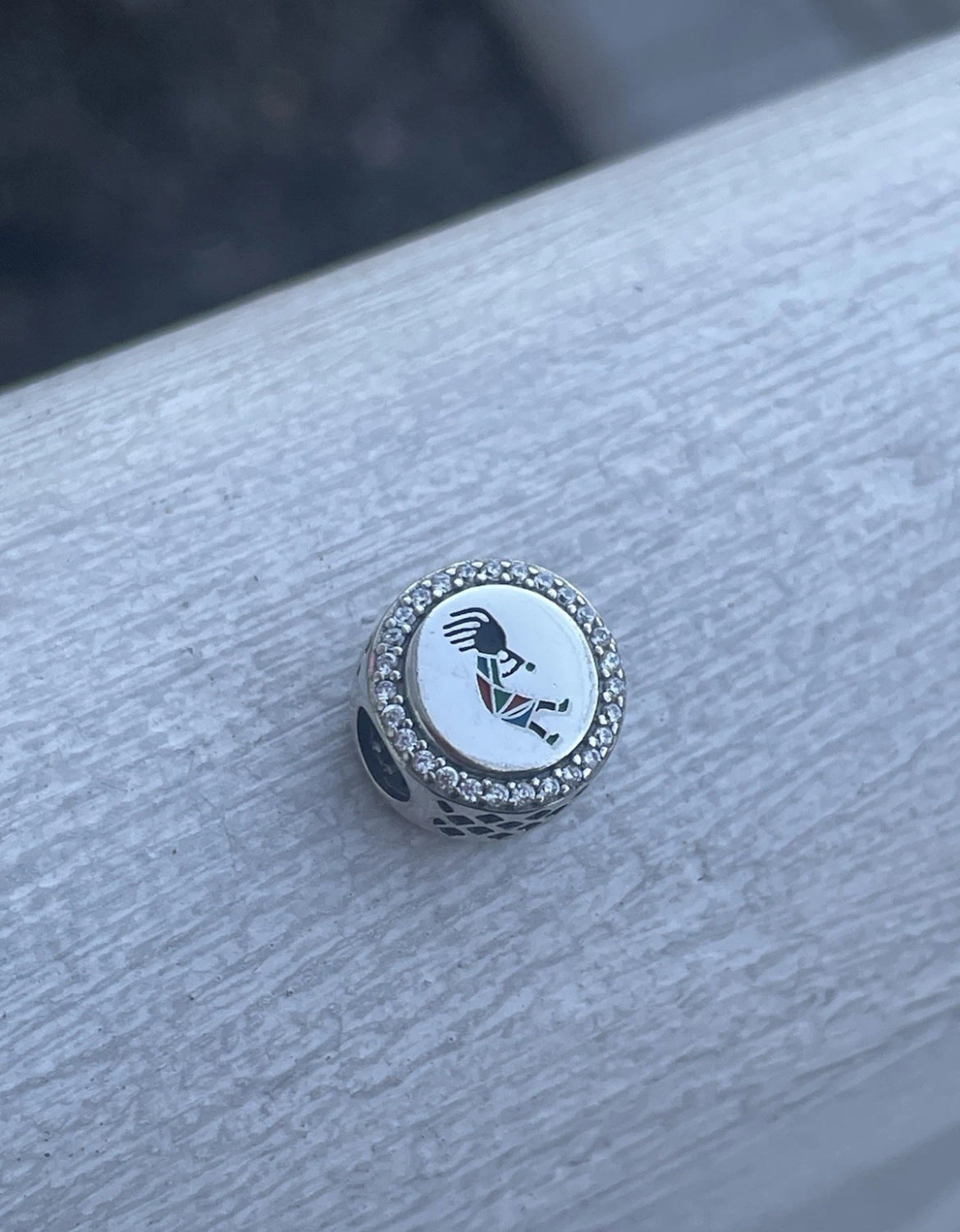 Pandora Santa Fe New Mexico State Exclusive Round Signet Charm