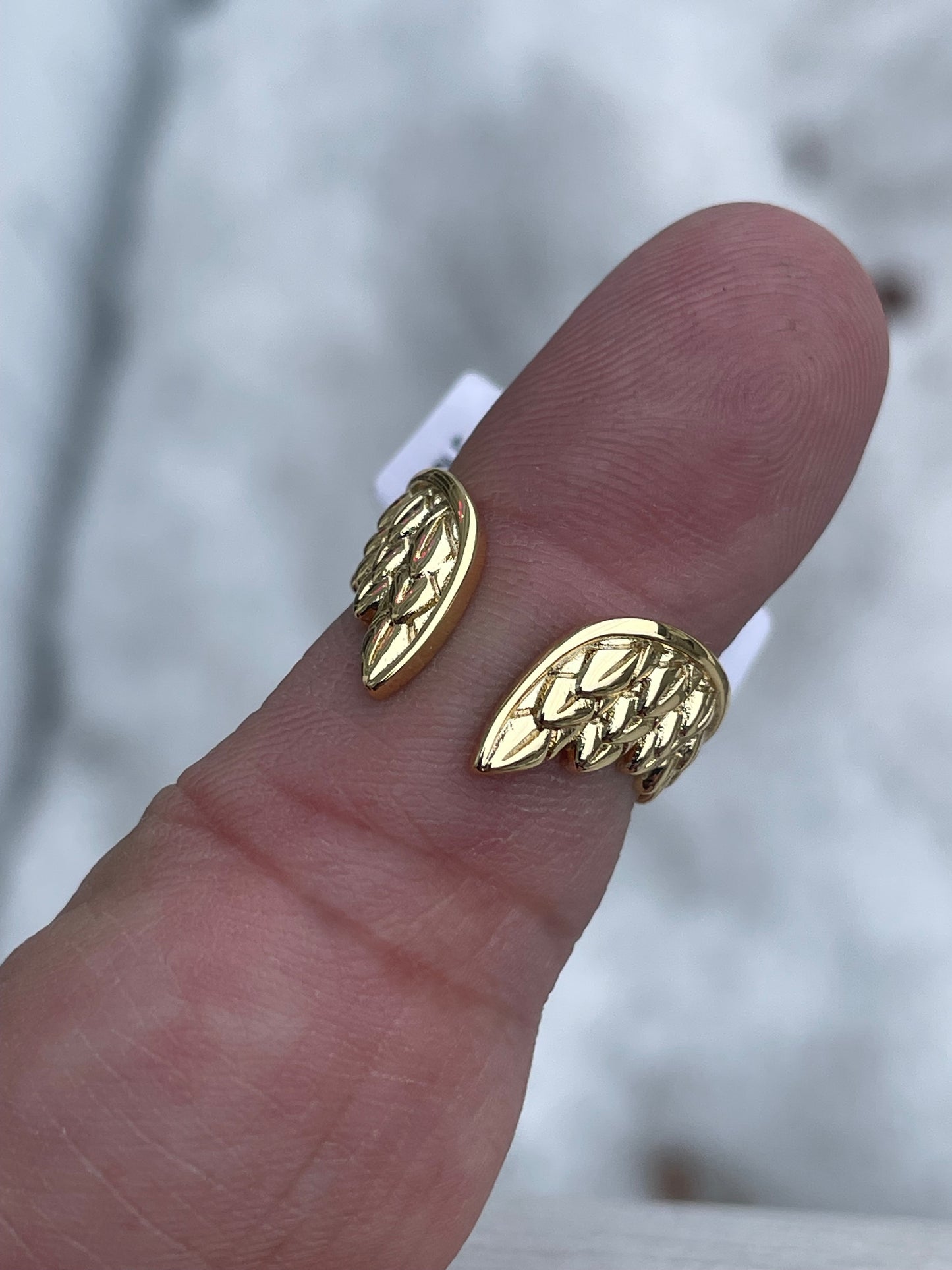 PANDORA MARVEL THOR WINGS GOLD-PLATED OPEN RING 164222C00