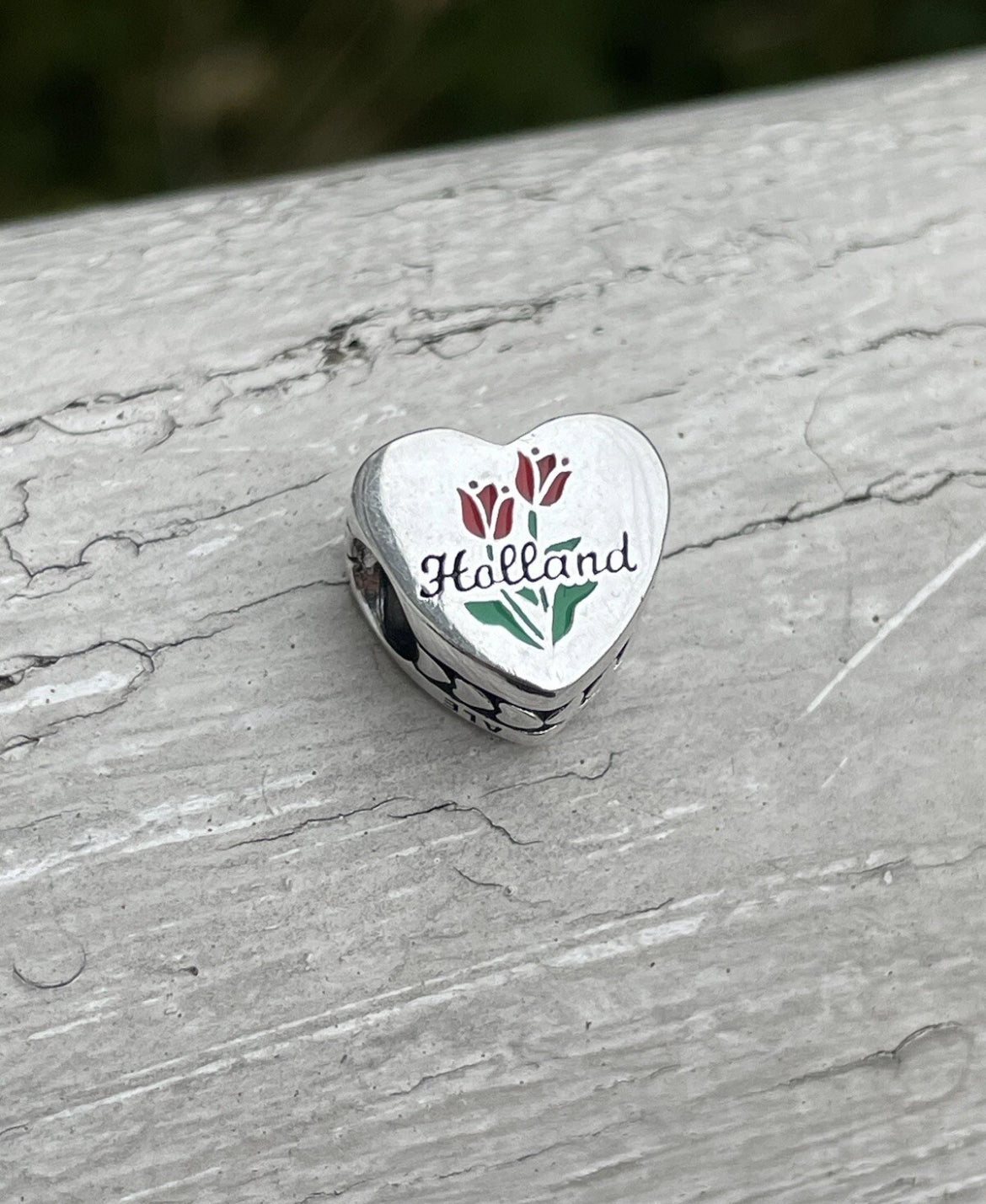 Pandora Holland Michigan State Exclusive Tulip Festival Vacation Travel Heart Charm