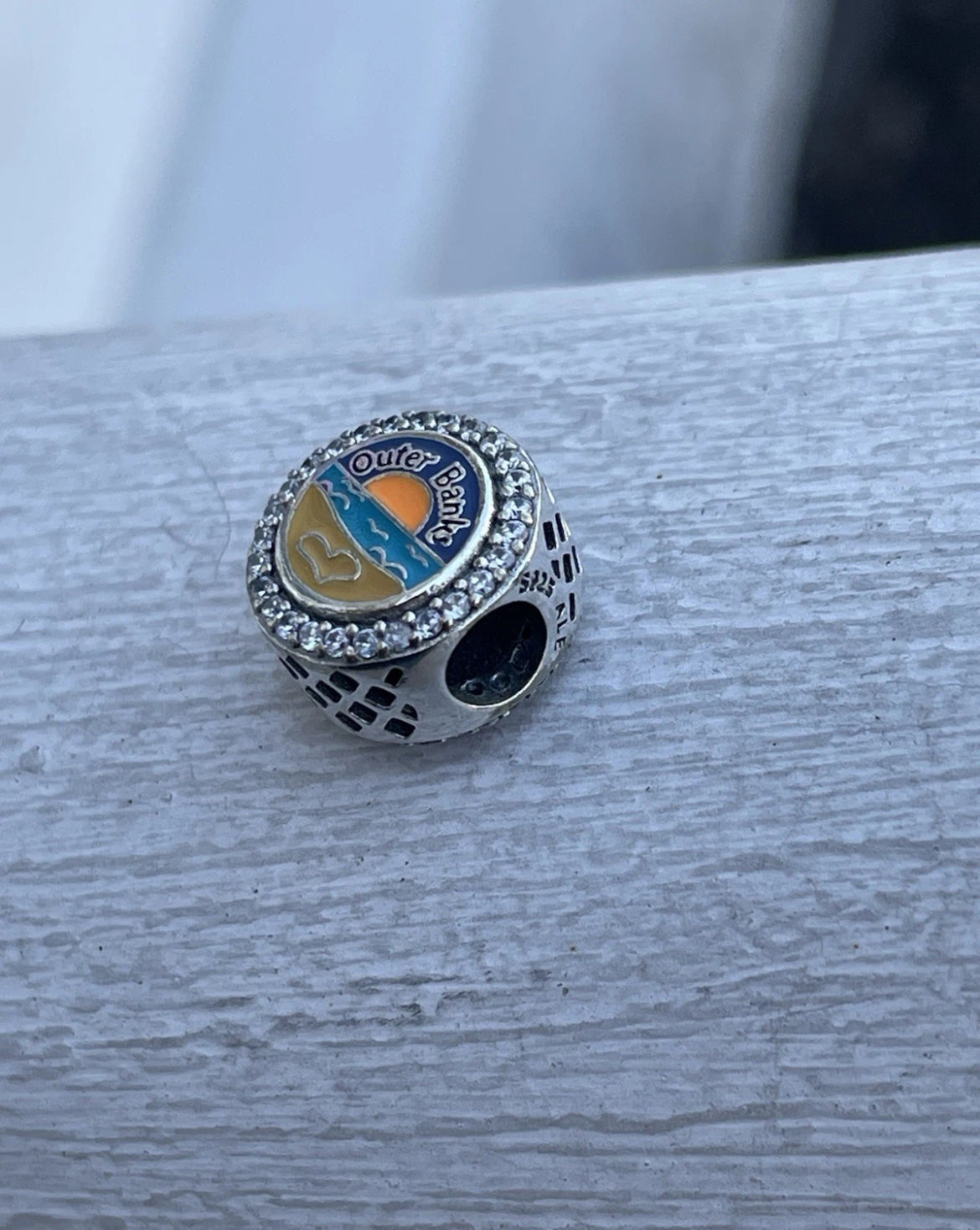 Pandora OBX Outer Banks North Carolina Exclusive Vacation Destination Beach Travel Signet Charm