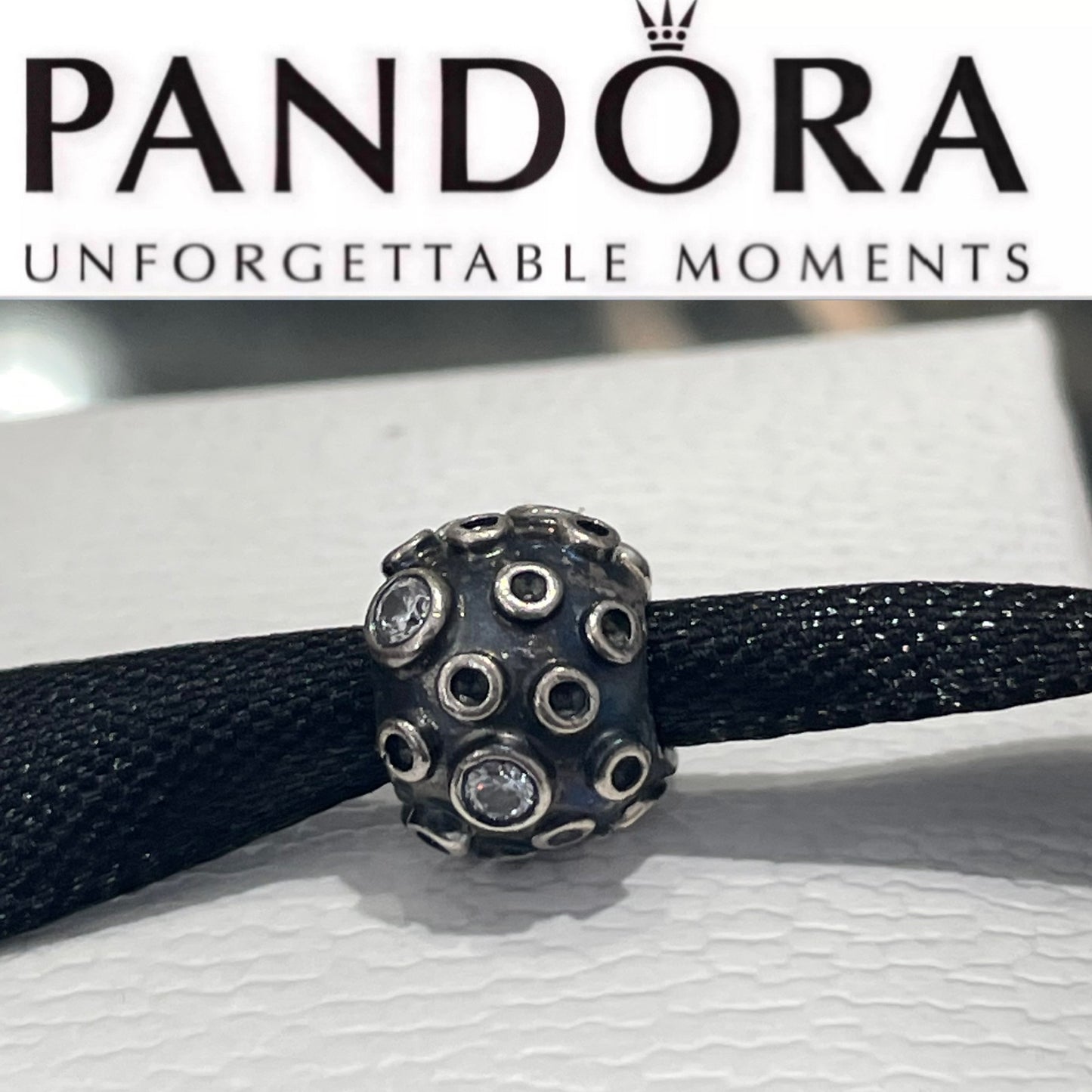 Retired Pandora Mars Charm 790236CZ