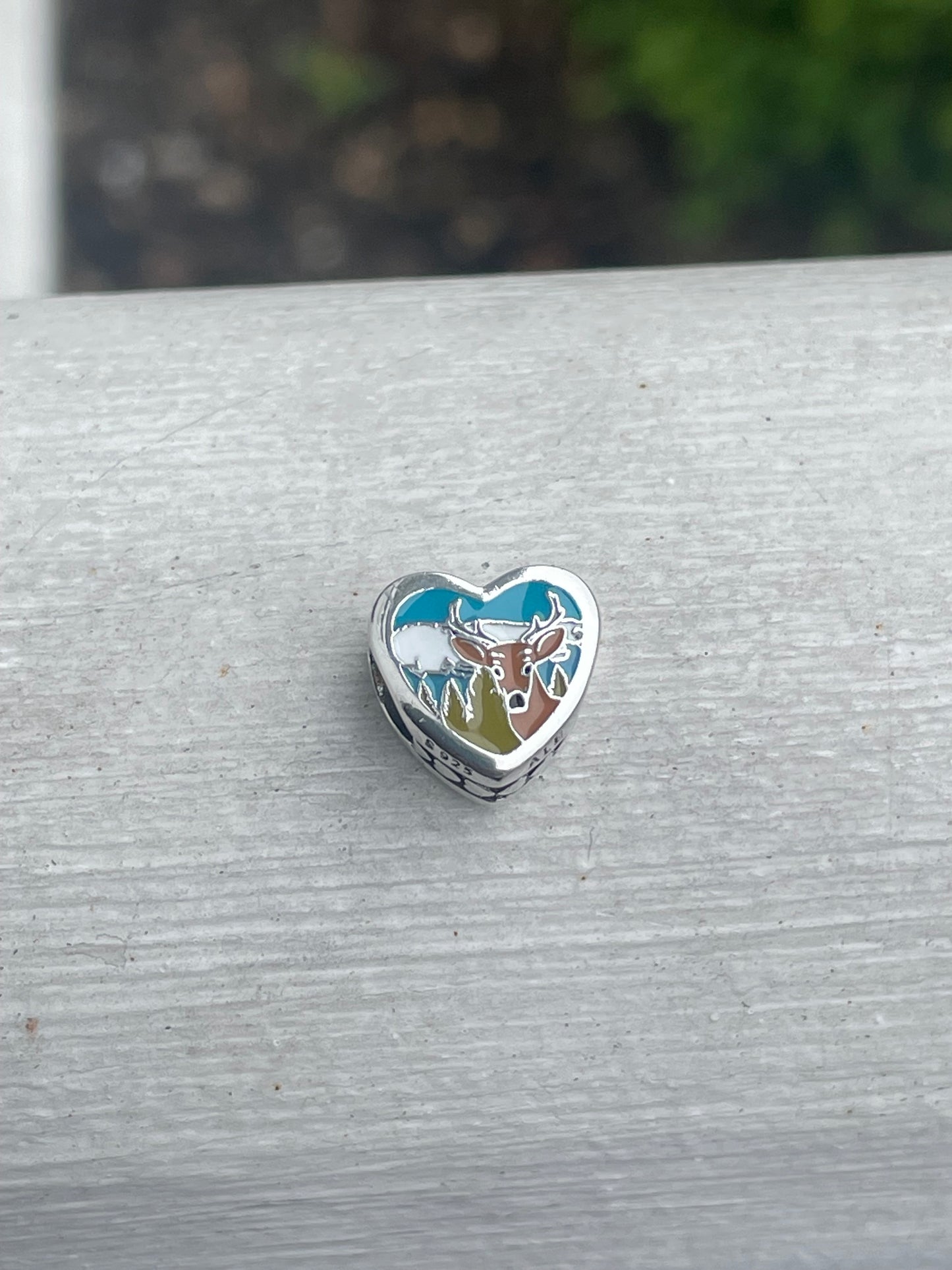 Pandora New Hampshire Exclusive Scenic Travel Heart Charm