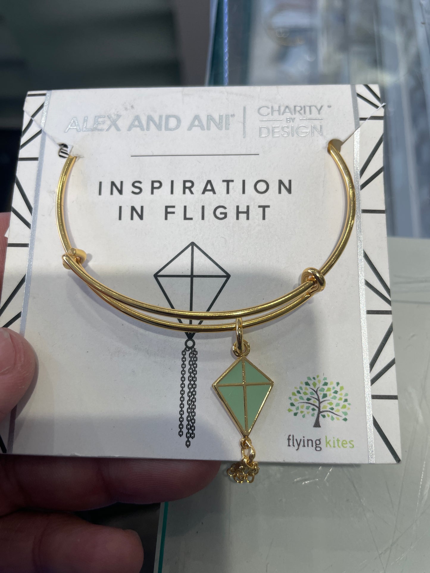 Alex & Ani Inspiration In Flight Bracelet Goldtone