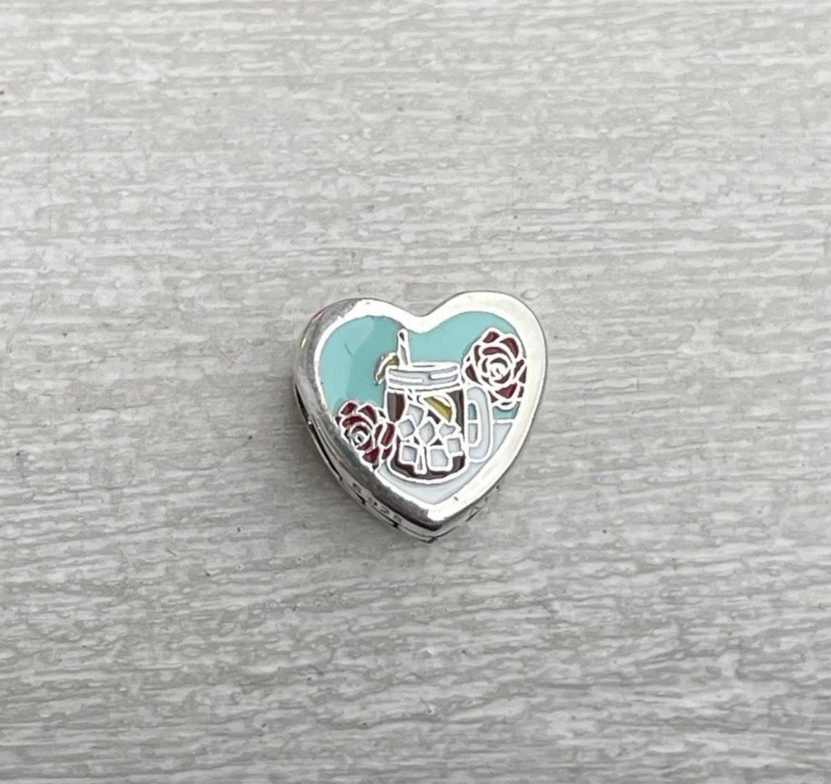 Pandora Sweet Alabama State Online Exclusive Scenic Heart Charm