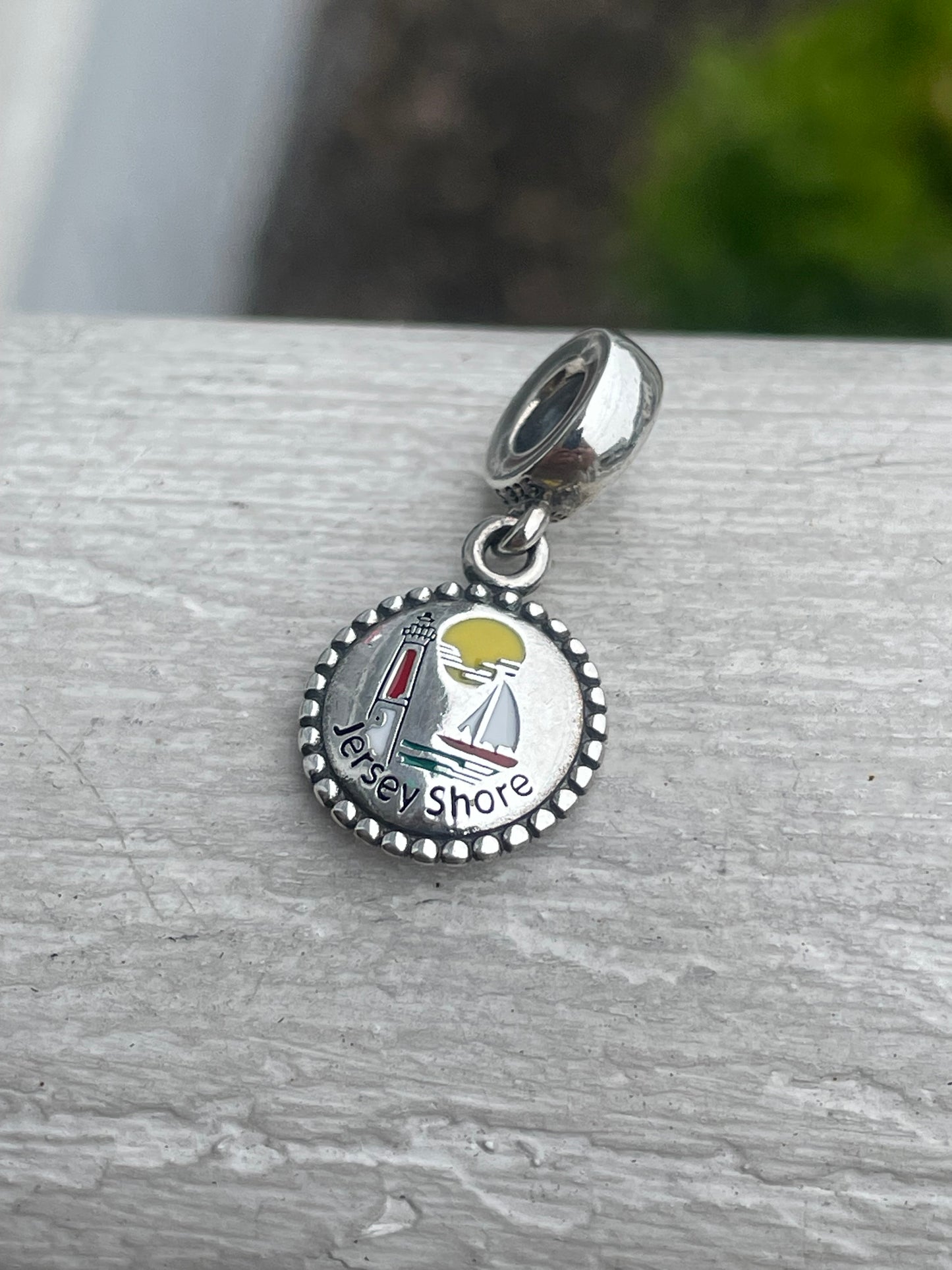 Pandora Jersey Shore New Jersey State Exclusive Dangle Moments Travel Charm
