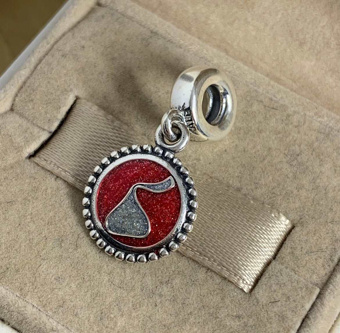 Pandora Hershey Pennsylvania Exclusive Hershey Kiss Logo Dangle Charm