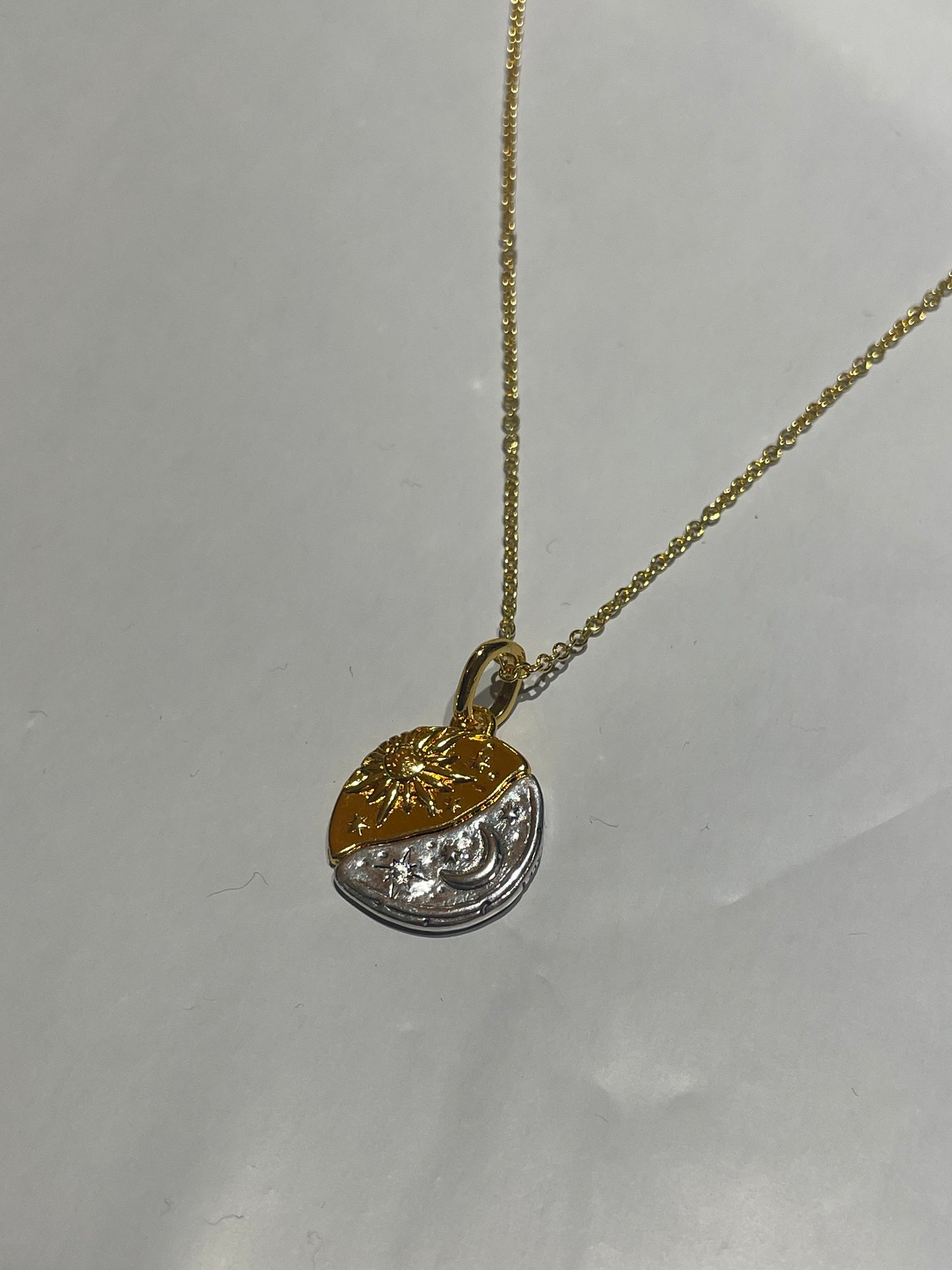 Pandora ME Sun & Moon Signet Signs Necklace