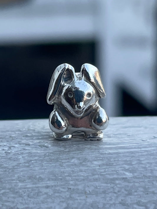Retired Pandora Bunny Rabbit Charm