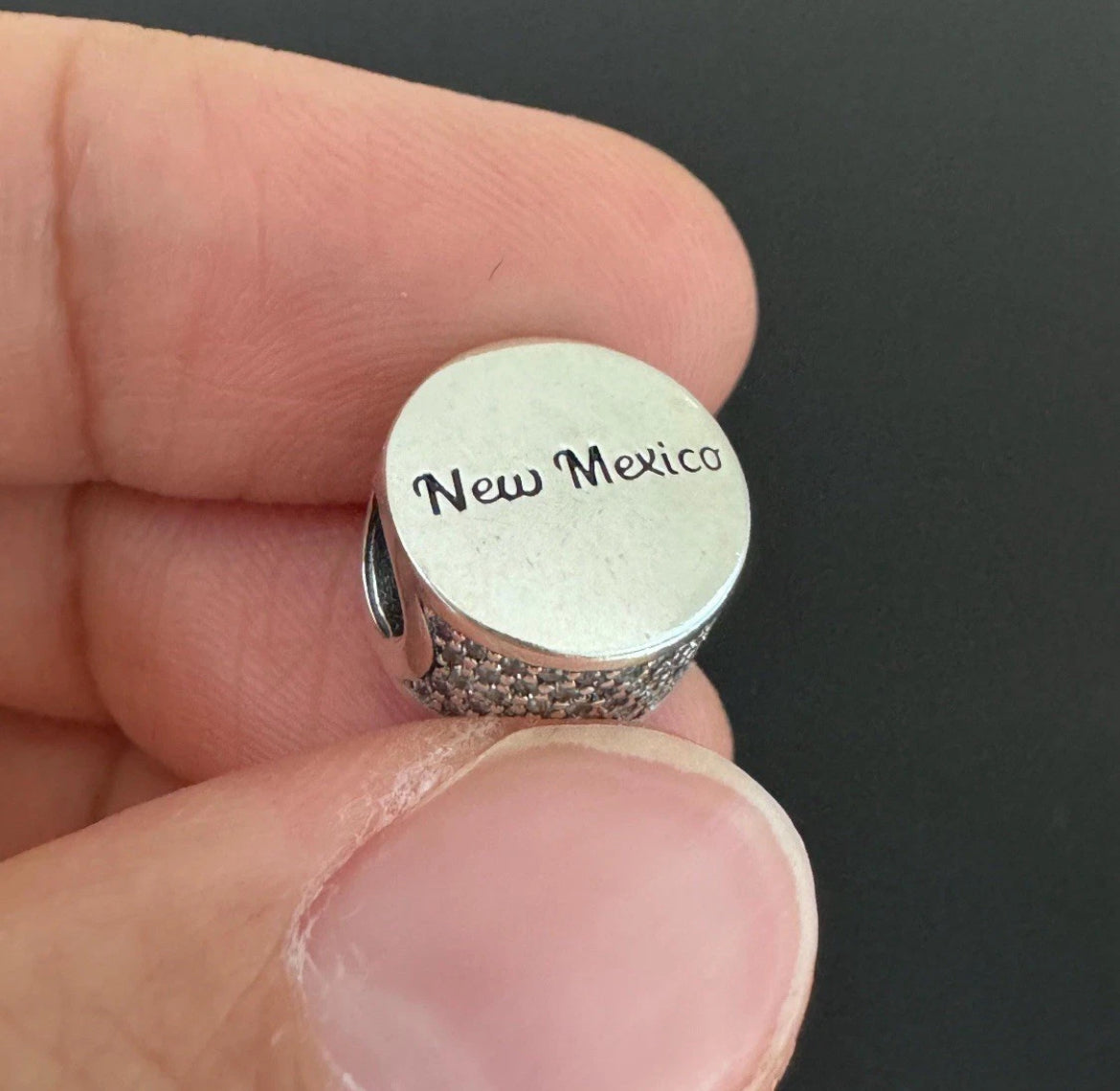 Pandora New Mexico State Exclusive New Round Signet Charm