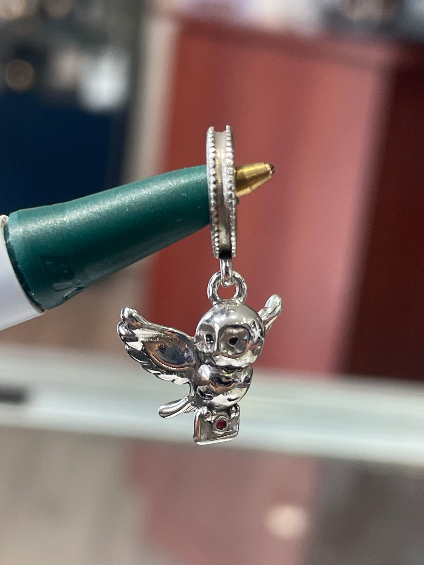 Pandora Harry Potter Hedwig Owl Dangle Charm