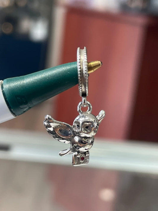Pandora Harry Potter Hedwig Owl Dangle Charm