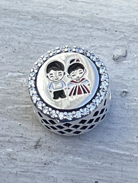 Pandora Philippines Exclusive Country Round Signet Traditional Wedding Charm