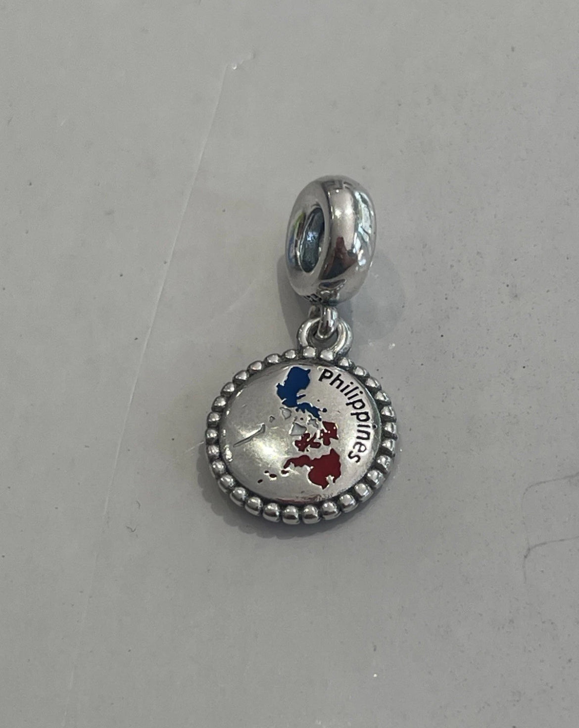 Pandora Philippines Exclusive Country Flag Map Dangle Moments Charm