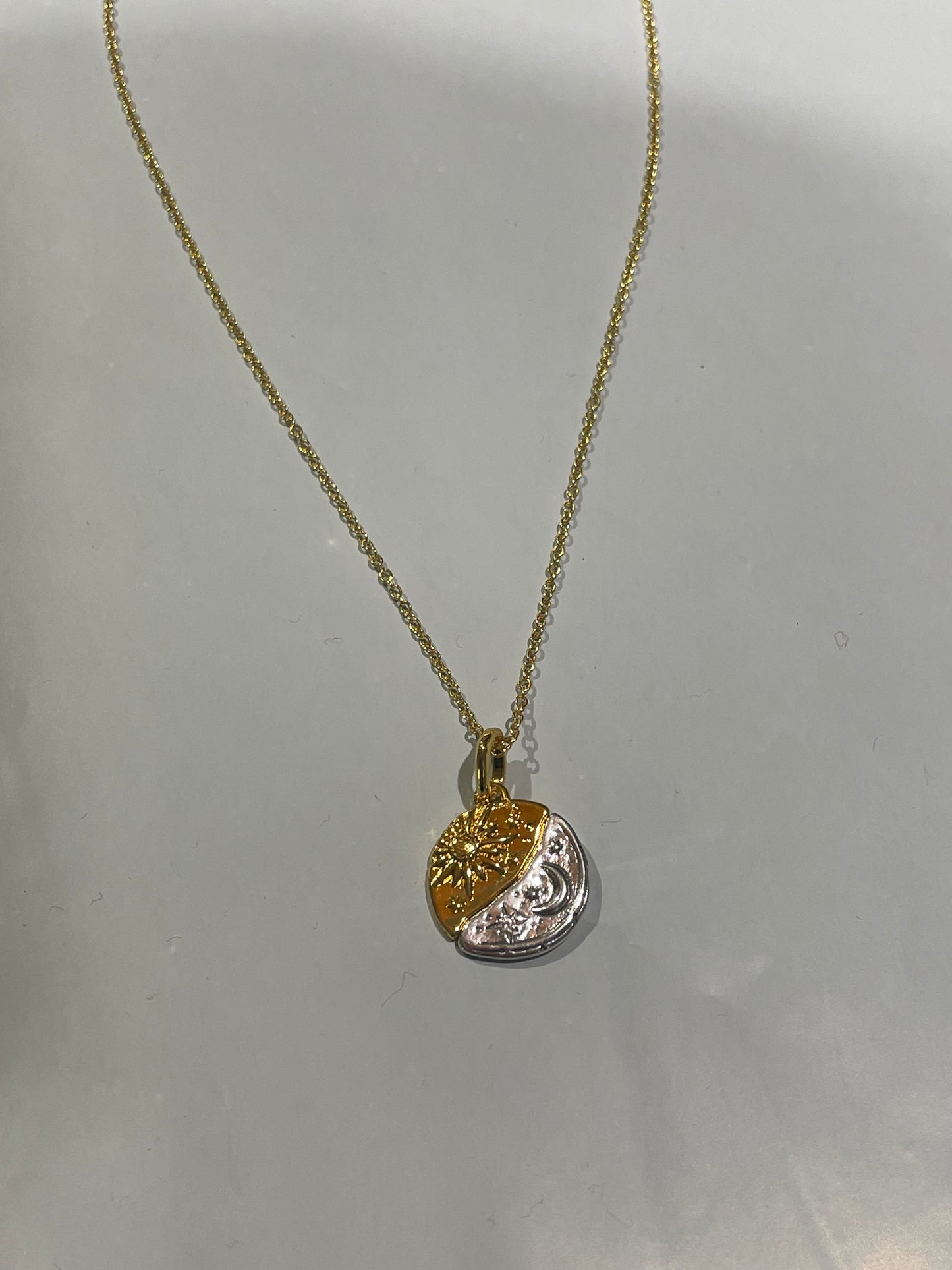 Pandora ME Sun & Moon Signet Signs Necklace