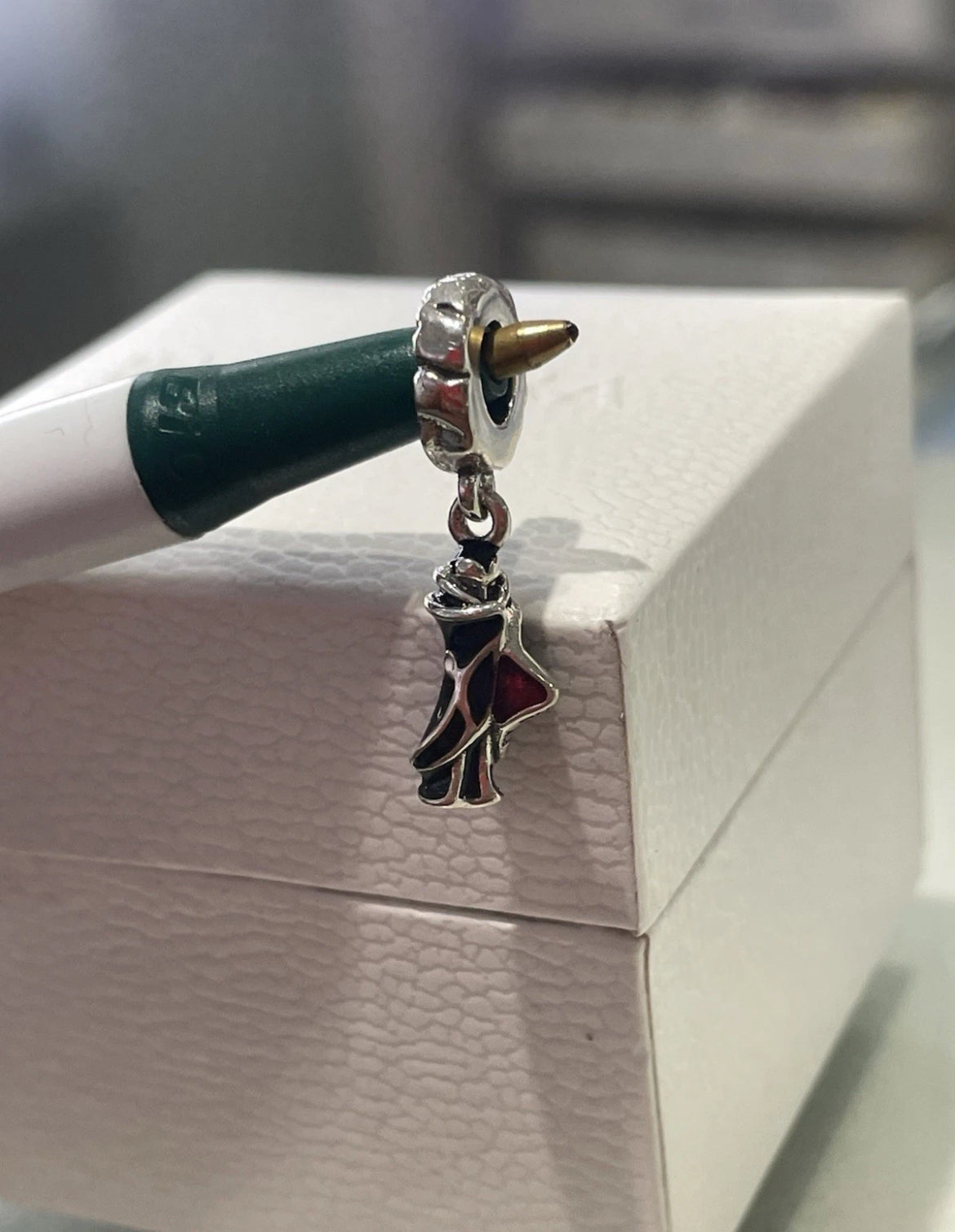 Rare Pandora Halloween Count Dracula Romania Country Exclusive Dangle Charm