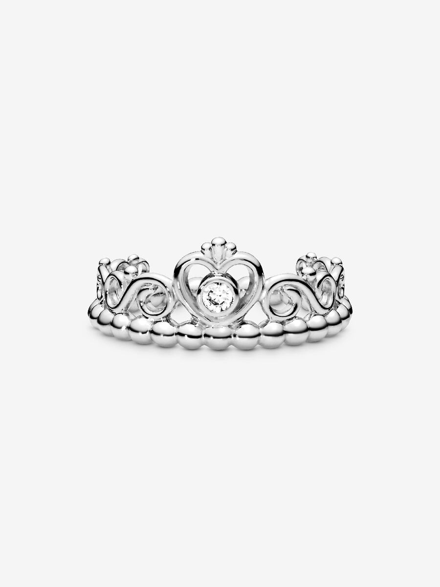 Pandora My Princess Beaded Crown Ring