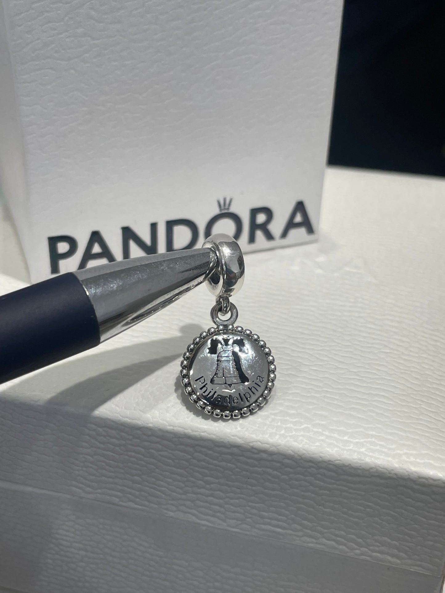 Pandora Philadelphia Liberty Bell Dangle Charm