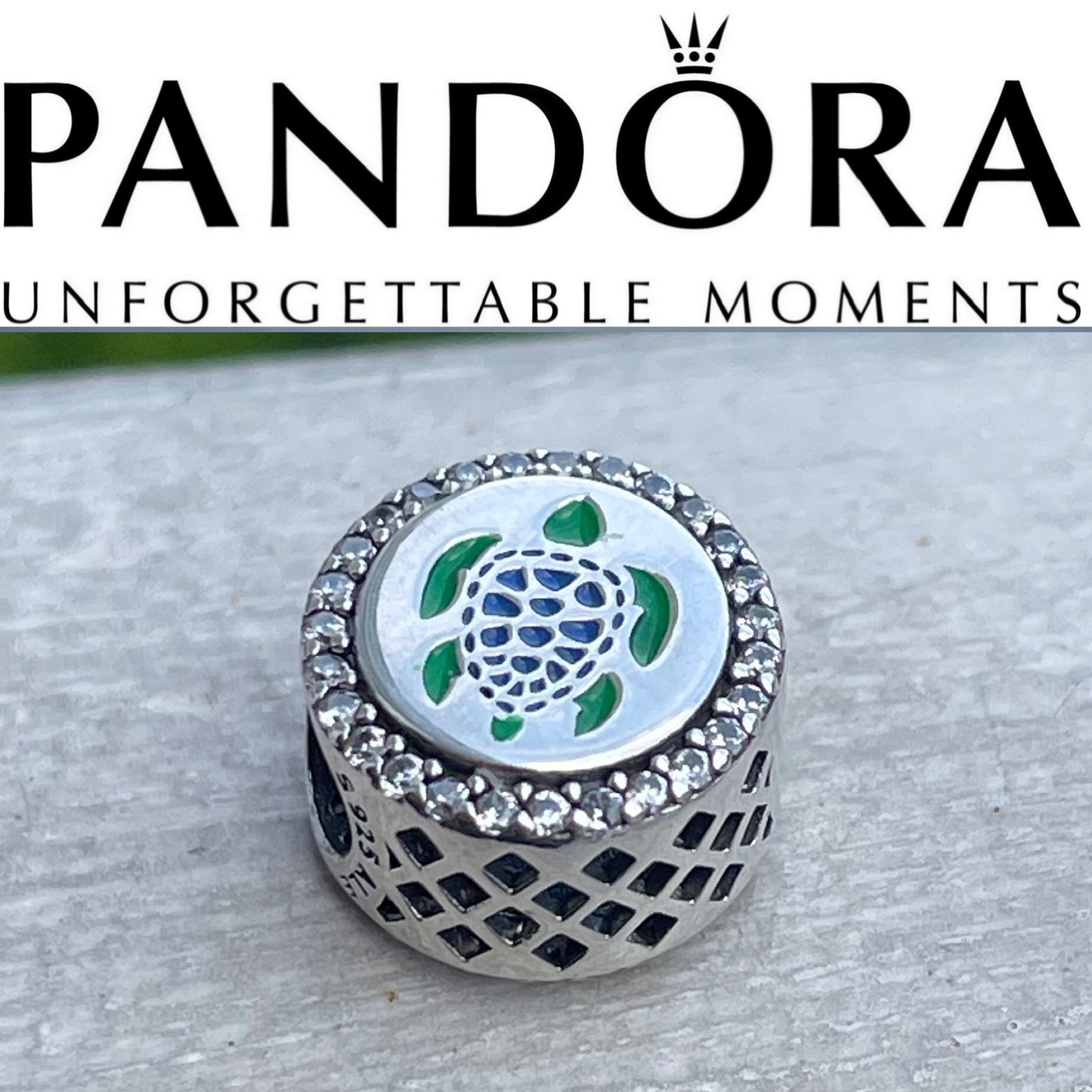 Pandora Ocean City Maryland State Exclusive Turtle Logo Travel Destination Charm